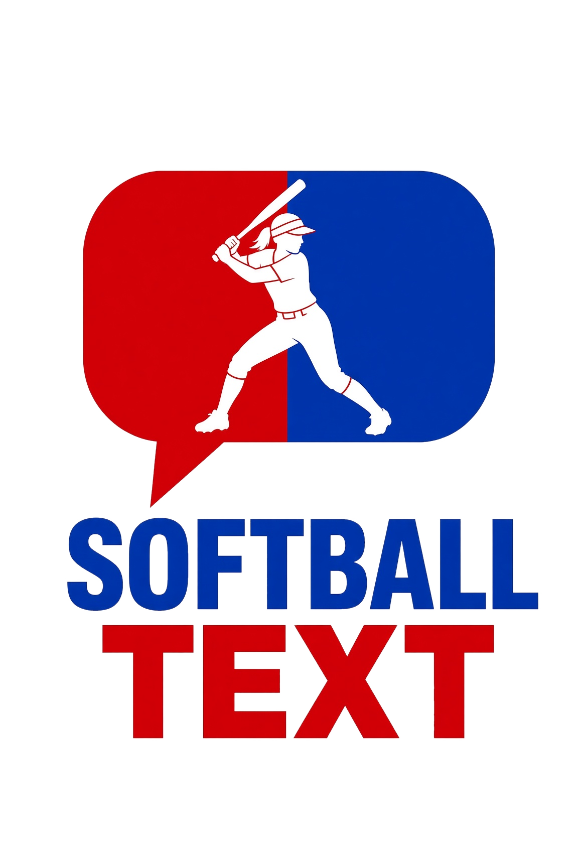 SoftballText logo