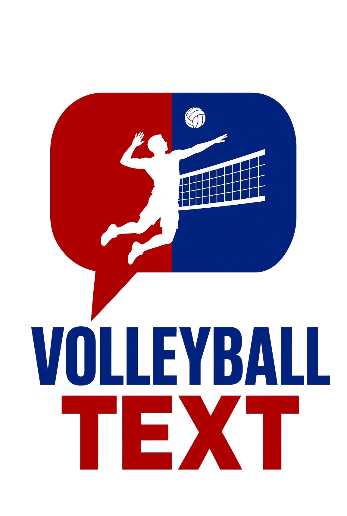 VolleyballText logo